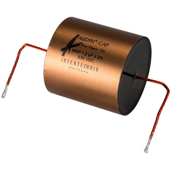 Main product image for Audyn True Copper Cap 1.2uF 630V Copper Foil C 027-158